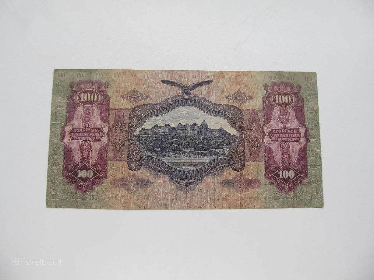 100 pengo , Vengrija , 1930 - nuotraukos Nr. 2