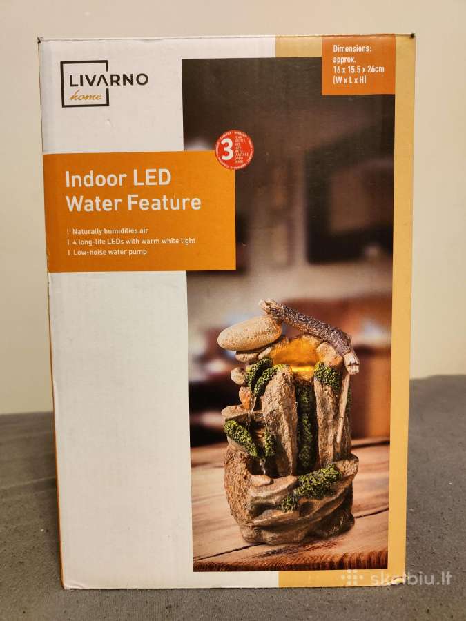 Vidaus fontanėlis su LED apšvietimu - nuotraukos Nr. 4