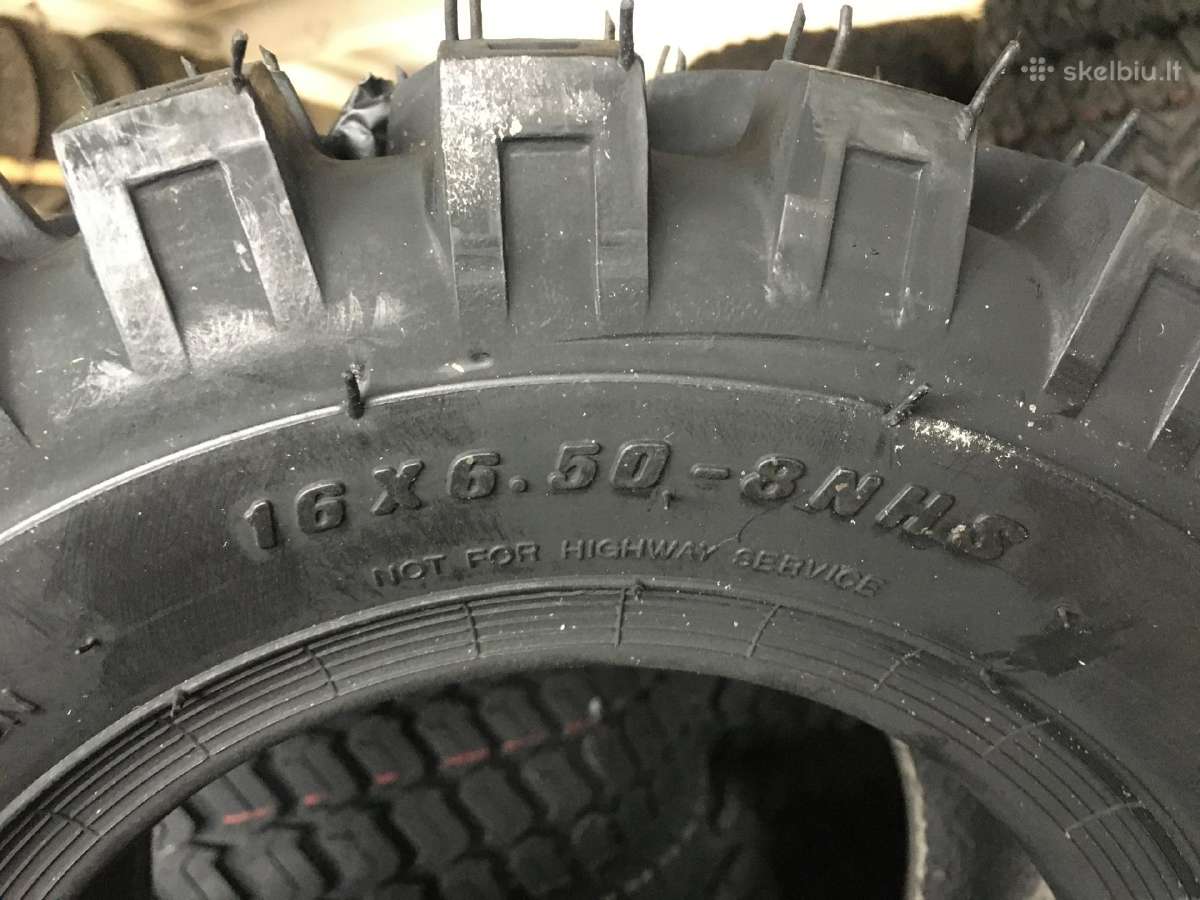 Naujos Carlisle 16x6.50-8 X-trac 49a3 2pr Nhs Tl - nuotraukos Nr. 7