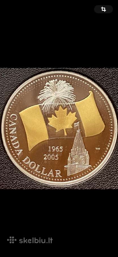 Monetu rinkinys Canada 2005m. sidabras(.999)