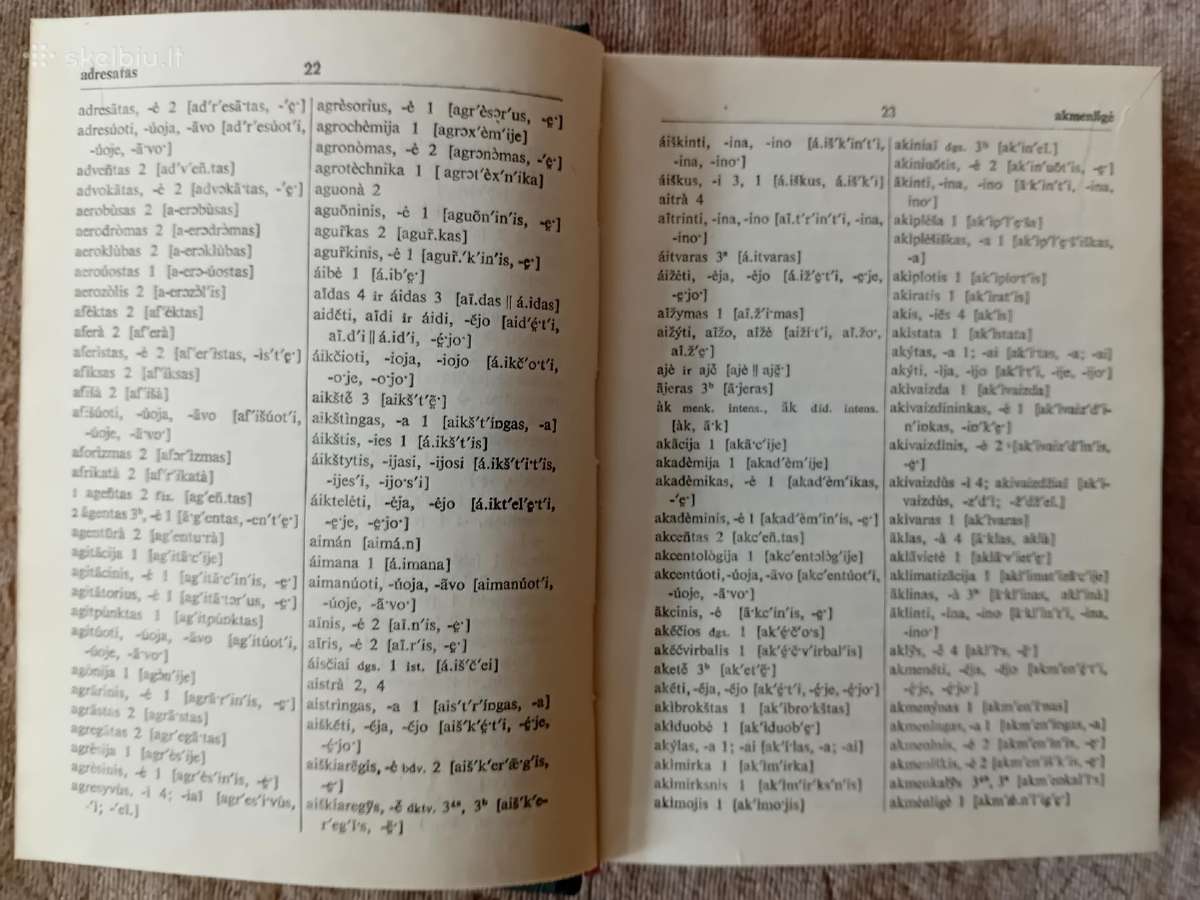 Lietuvių kalbos dažninis ir tarties žodynai - nuotraukos Nr. 14