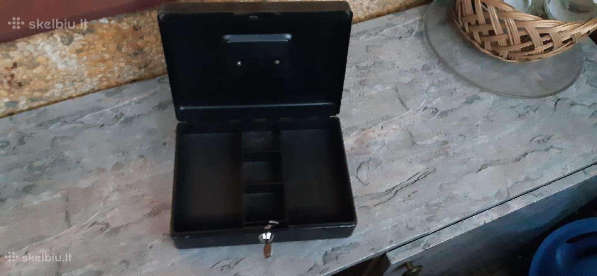 Mažas seifas (dėžutė)pinigams 25x18x8 ir didesnis - nuotraukos Nr. 4