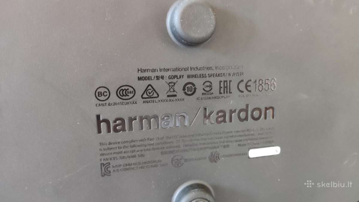 Harmon/kardon Go + Play Mini Black - nuotraukos Nr. 4