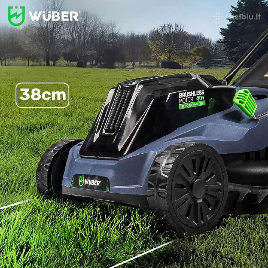 40 V „wuber“ bešepetėlinė akumuliatorinė vejapjovė - nuotraukos Nr. 4