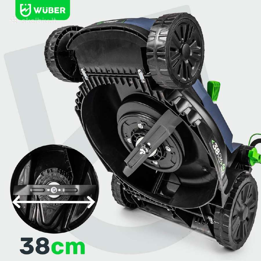 40 V „wuber“ bešepetėlinė akumuliatorinė vejapjovė - nuotraukos Nr. 5