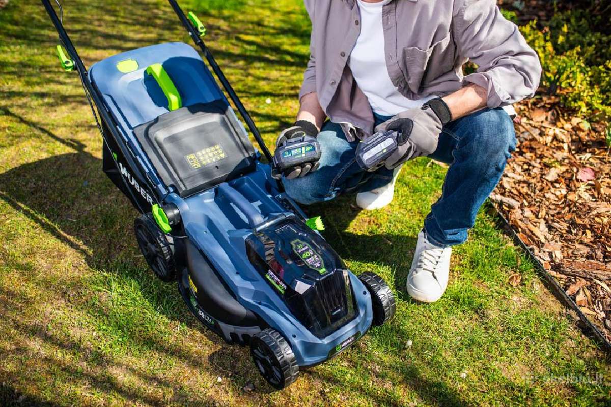 40 V „wuber“ bešepetėlinė akumuliatorinė vejapjovė - nuotraukos Nr. 10