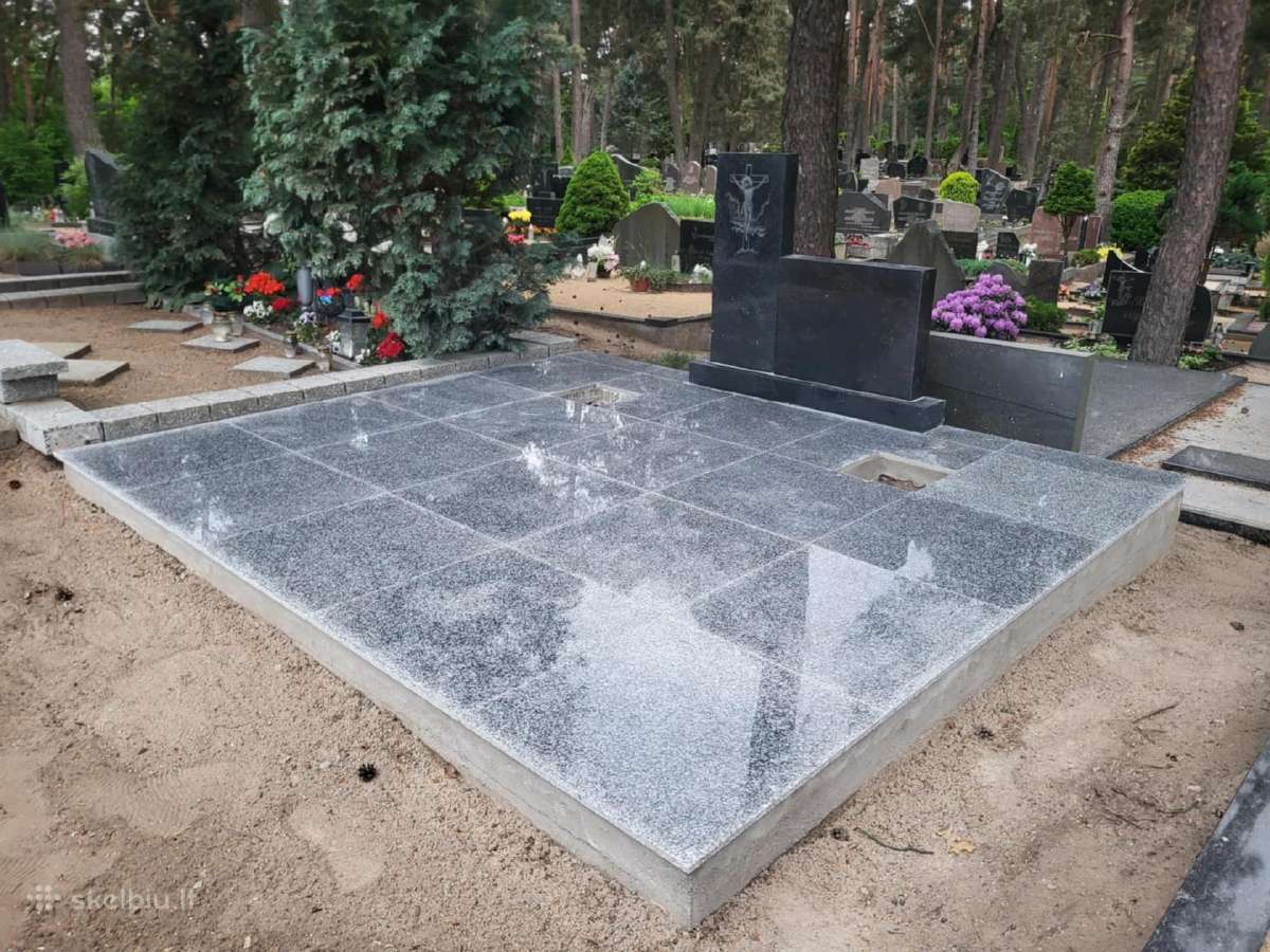 Kapaviečių įrengimas Granito Spektras - nuotraukos Nr. 13