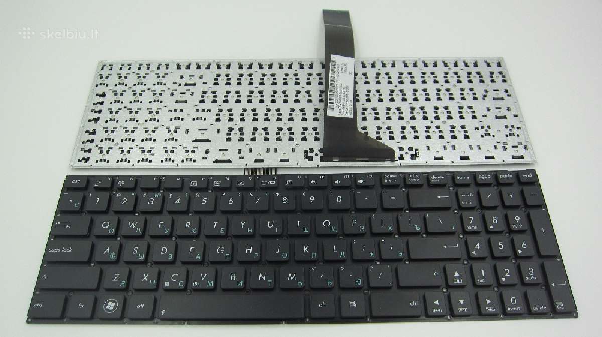 Asus K50,k52, k53, X550,x453 klaviatūros - nuotraukos Nr. 2
