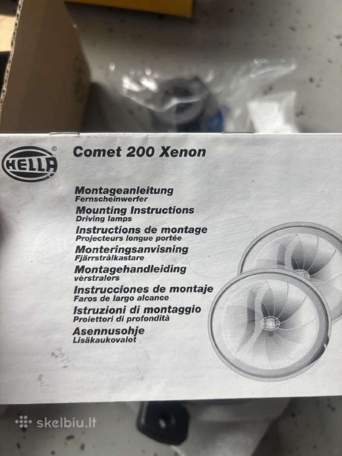 Hella Comet 200 Xenon Žibintai - nuotraukos Nr. 7