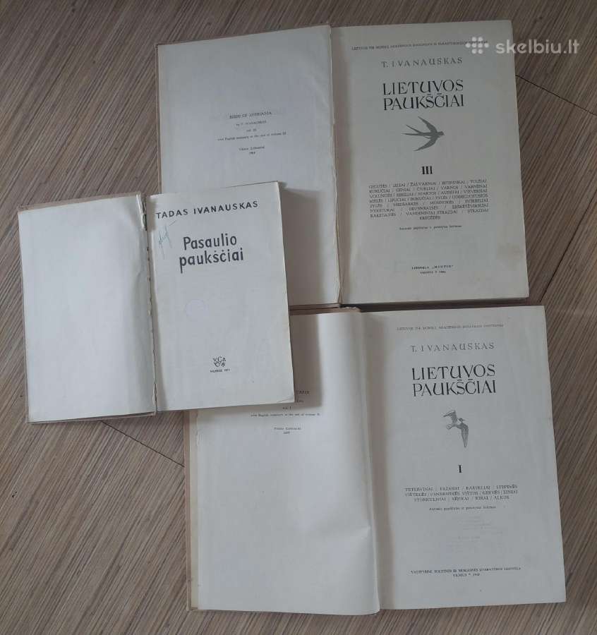 Tado Ivanausko, kitos senos knygos
