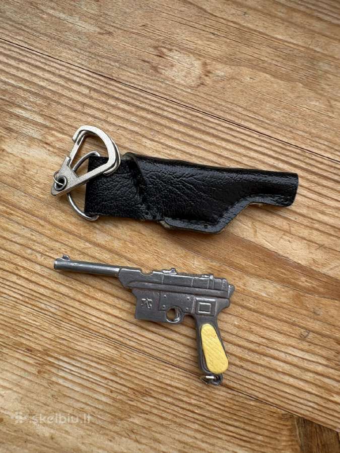 Tarybininis Mauser raktų pakabukas