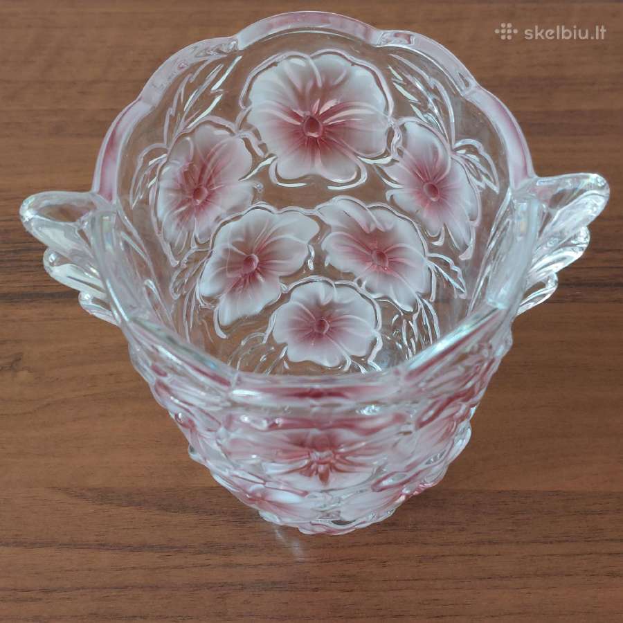 Parduodu krištolinę vazą su ornamentais . - nuotraukos Nr. 4