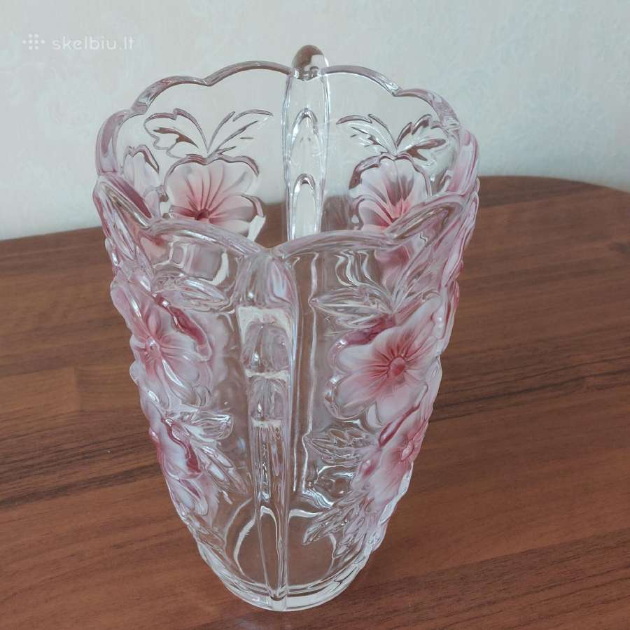 Parduodu krištolinę vazą su ornamentais . - nuotraukos Nr. 8