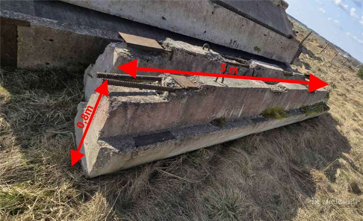 Parduodamos gelžbetonio konstrukcijos - nuotraukos Nr. 2