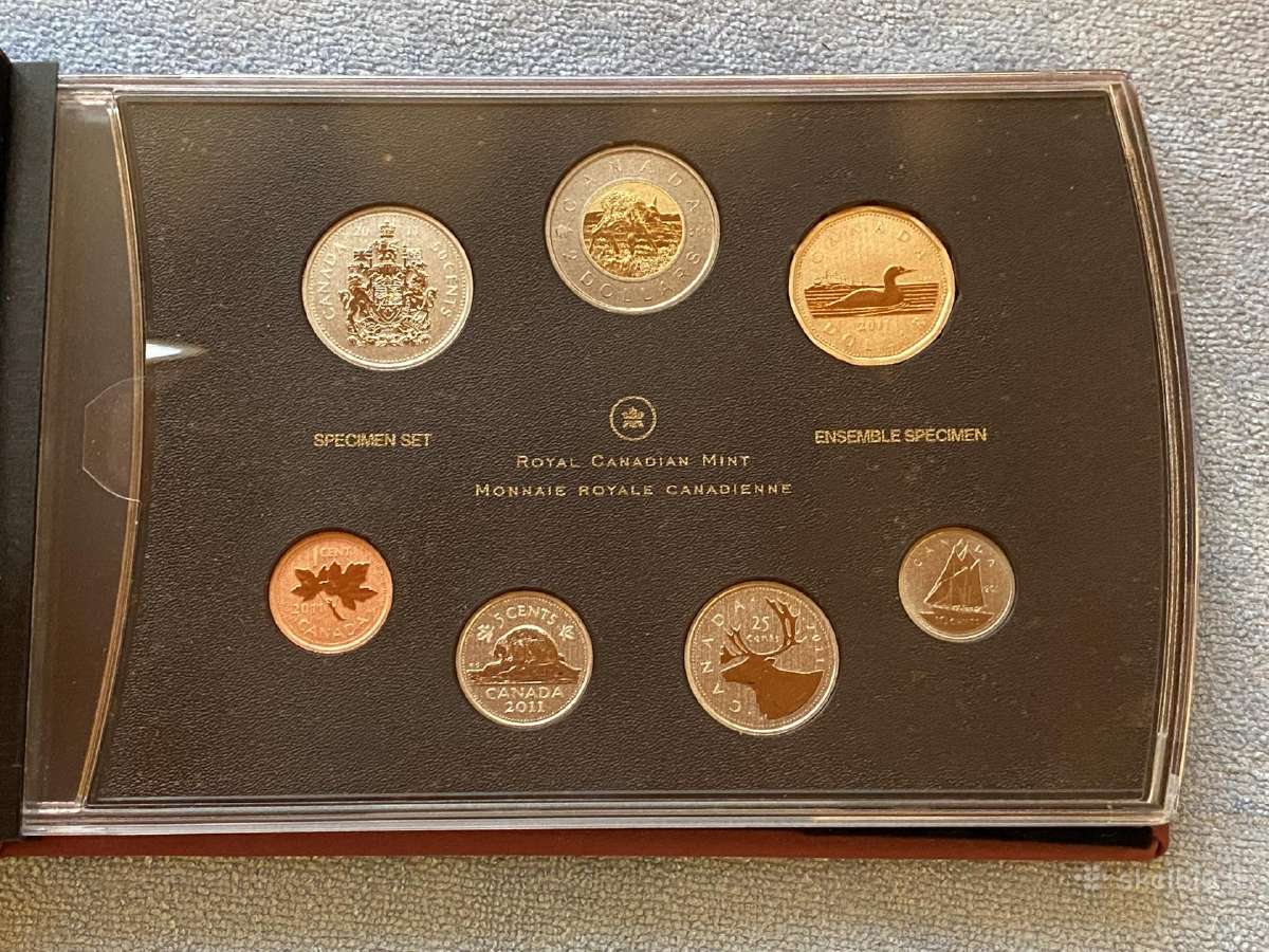 Monetu rinkinys Canada 2011m. Proof cu-ni - nuotraukos Nr. 3