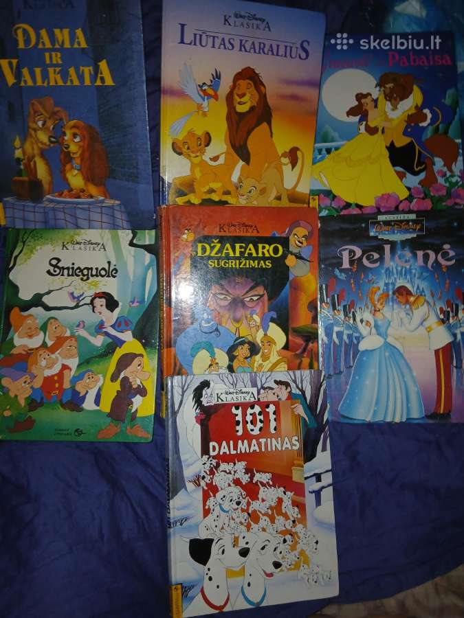 Disney klasika knygų kolekcija