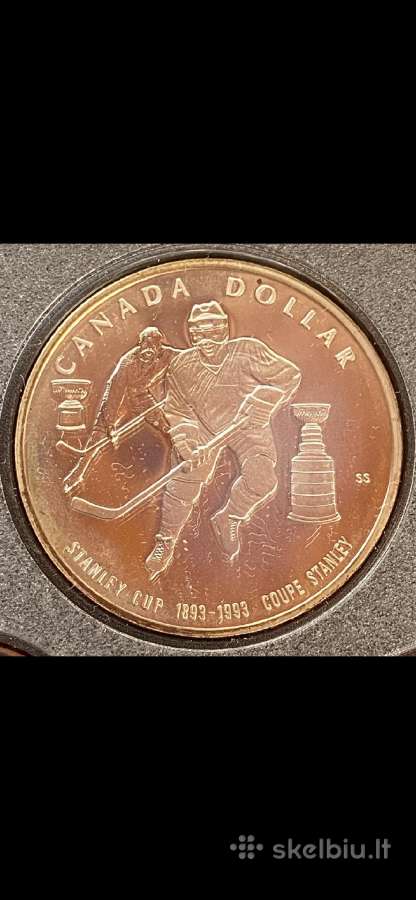 Monetu rinkinys Canada 1993m. sidabras(.925)