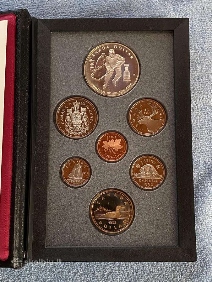Monetu rinkinys Canada 1993m. sidabras(.925) - nuotraukos Nr. 3