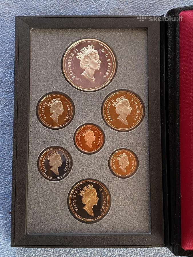 Monetu rinkinys Canada 1993m. sidabras(.925) - nuotraukos Nr. 4