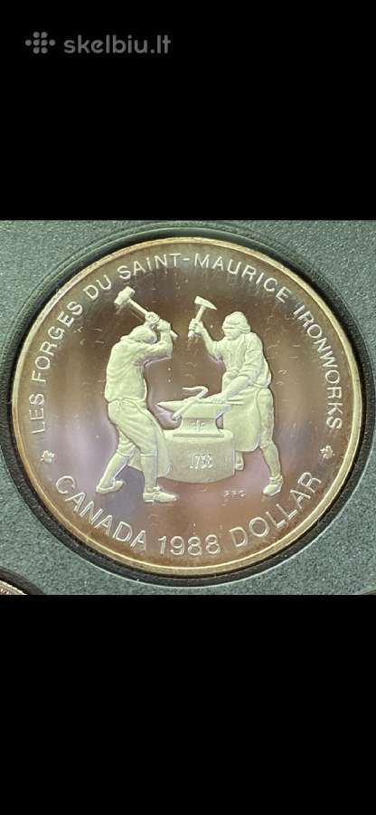 Monetu rinkinys Canada 1998m. sidabras(.500)