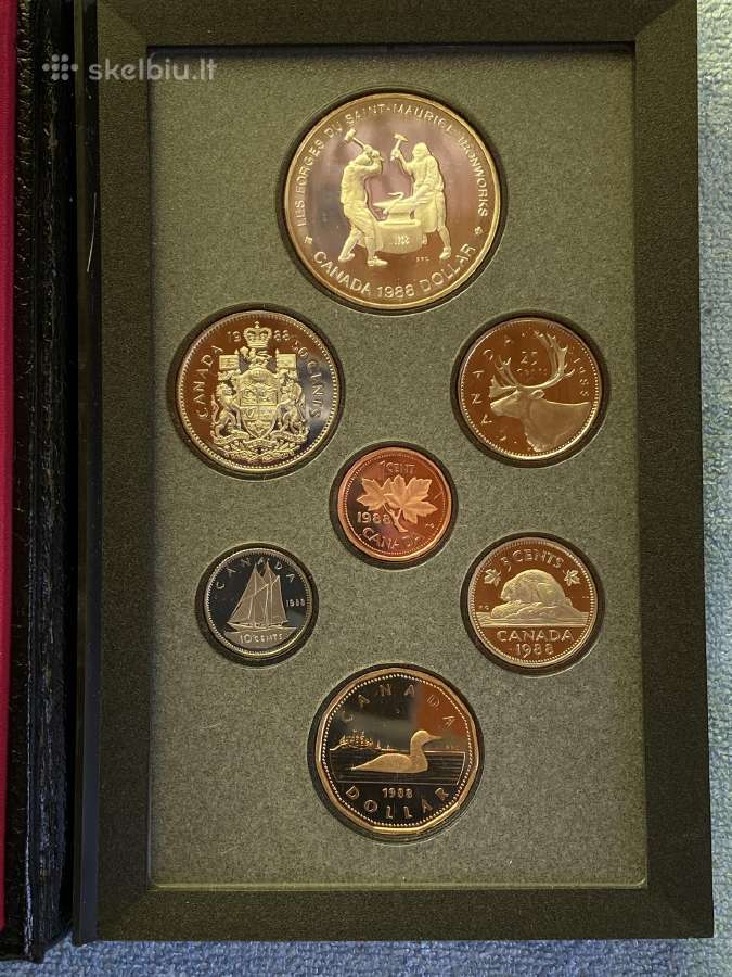 Monetu rinkinys Canada 1998m. sidabras(.500) - nuotraukos Nr. 3