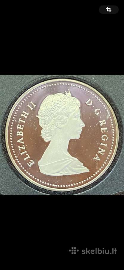 Monetu rinkinys Canada 1987m. sidabras(.500) - nuotraukos Nr. 2