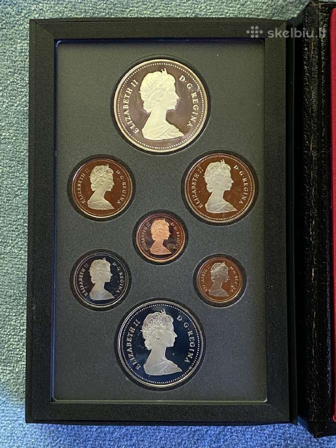 Monetu rinkinys Canada 1987m. sidabras(.500) - nuotraukos Nr. 4