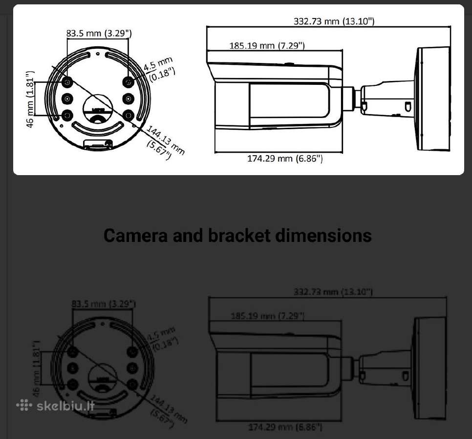 Pirkčiau hikvision kamerai baze - nuotraukos Nr. 3