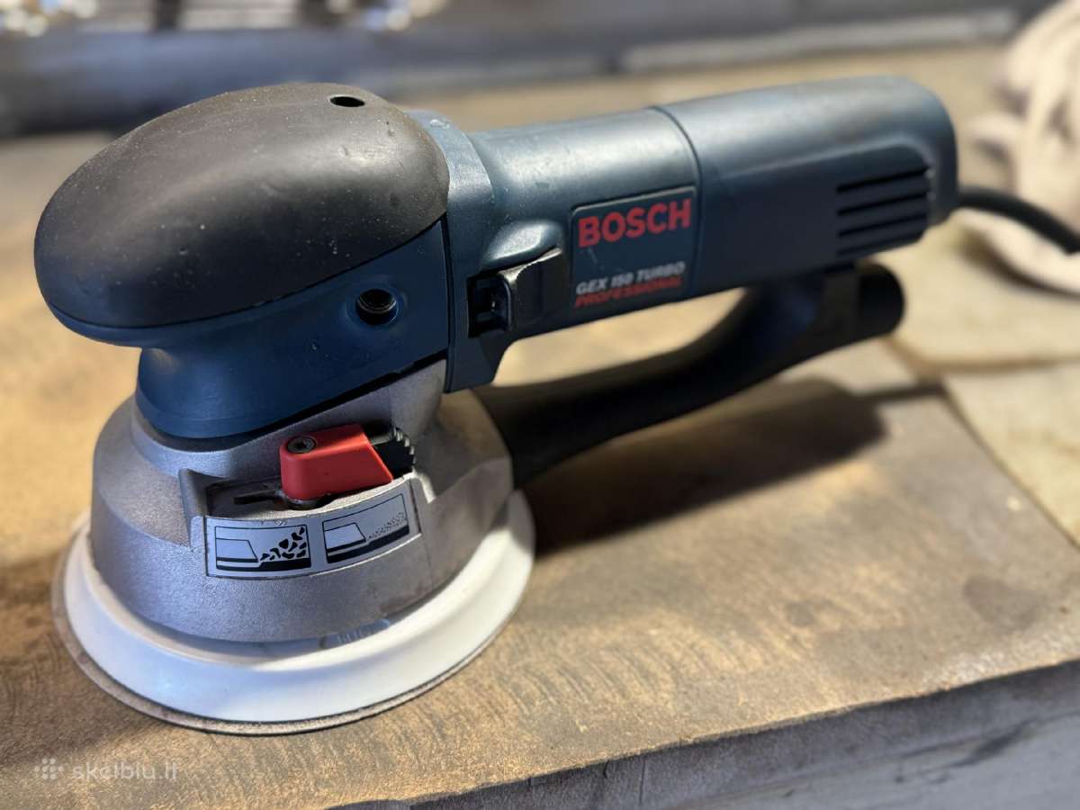 Bosch Gex 150 Turbo - nuotraukos Nr. 2