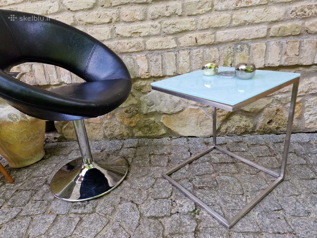 Vintažinis autorinis šoninis staliukas - nuotraukos Nr. 3