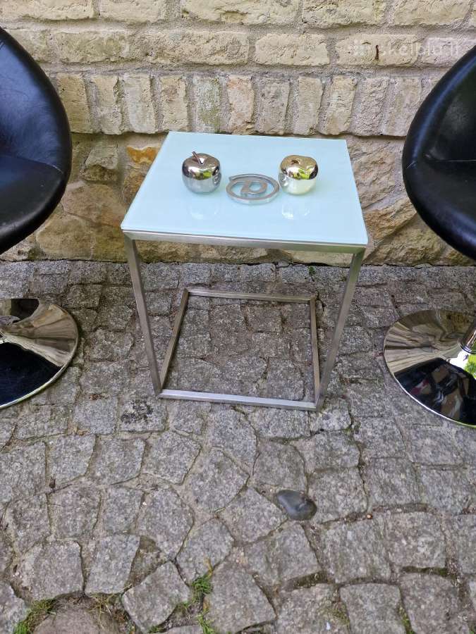 Vintažinis autorinis šoninis staliukas - nuotraukos Nr. 14
