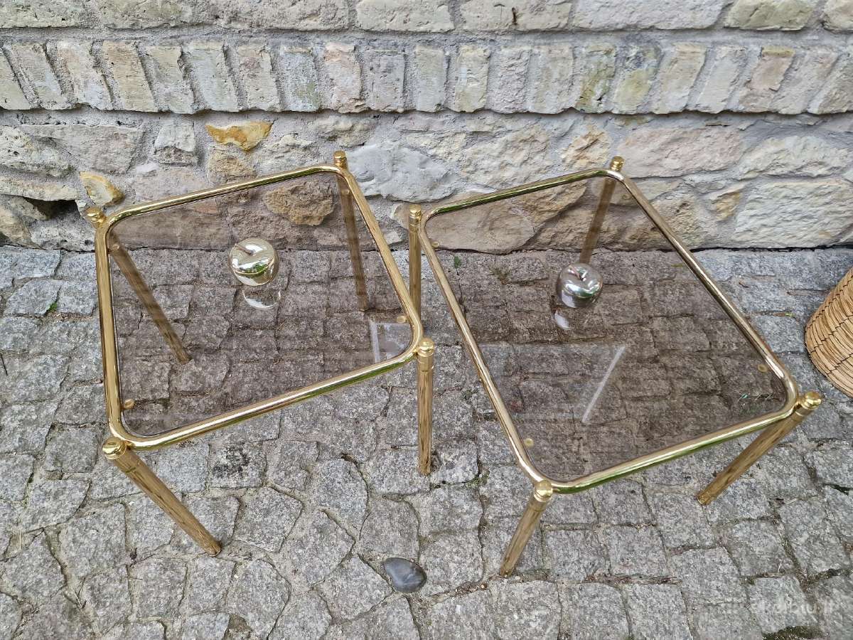 Vintažiniai mid century interjeriniai staliukai - nuotraukos Nr. 3