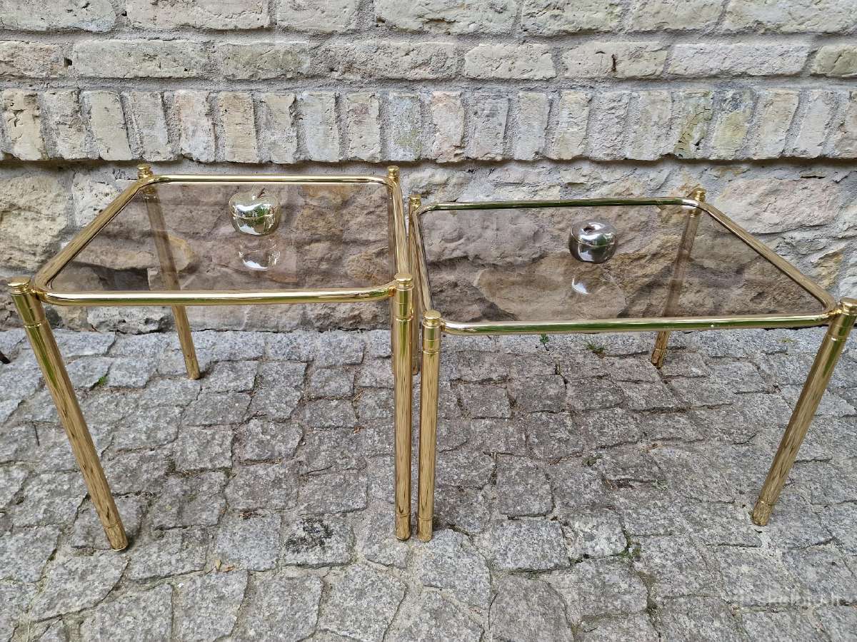 Vintažiniai mid century interjeriniai staliukai - nuotraukos Nr. 4