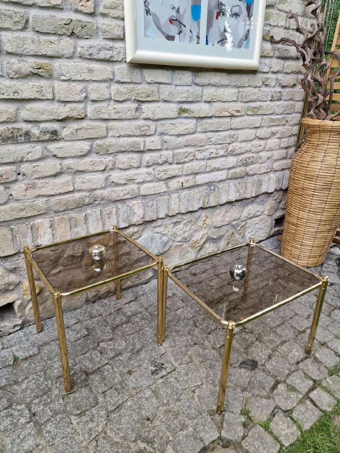 Vintažiniai mid century interjeriniai staliukai - nuotraukos Nr. 10