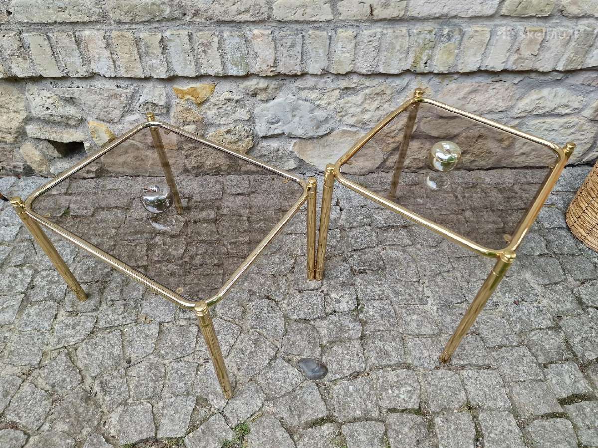 Vintažiniai mid century interjeriniai staliukai - nuotraukos Nr. 17