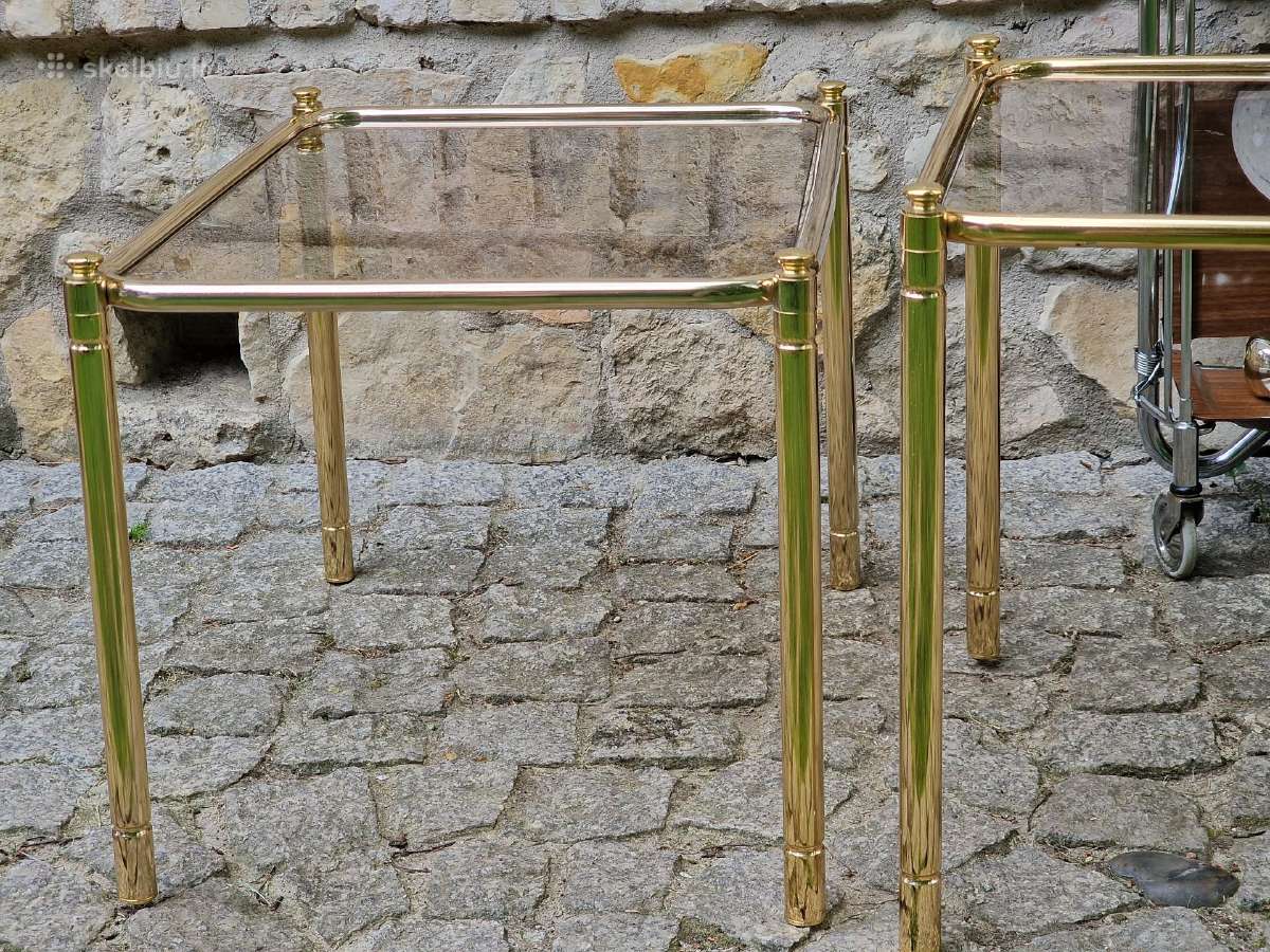 Vintažiniai mid century interjeriniai staliukai - nuotraukos Nr. 28