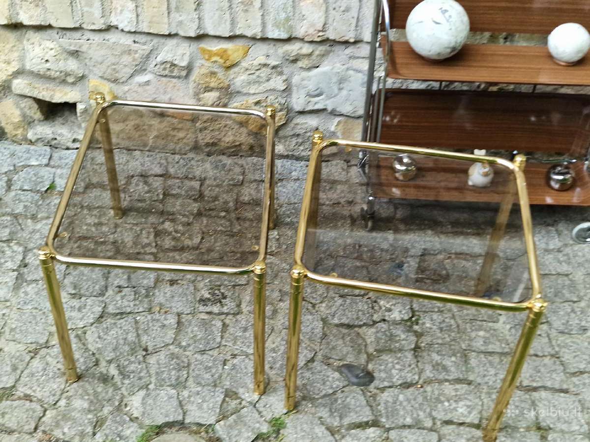 Vintažiniai mid century interjeriniai staliukai - nuotraukos Nr. 30