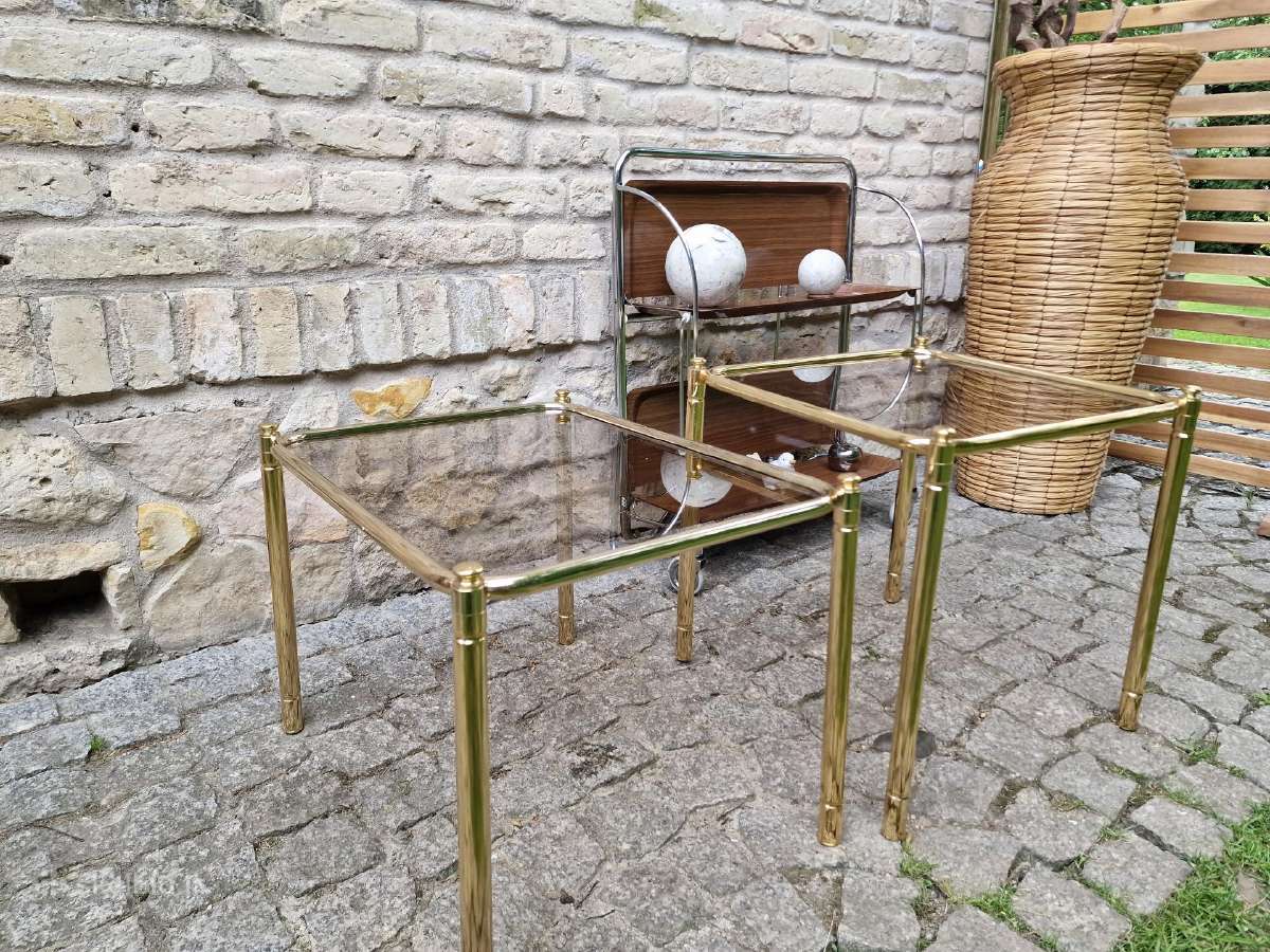 Vintažiniai mid century interjeriniai staliukai - nuotraukos Nr. 31
