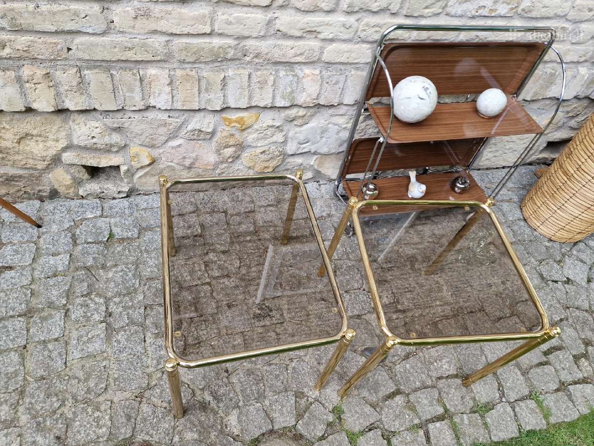 Vintažiniai mid century interjeriniai staliukai - nuotraukos Nr. 32