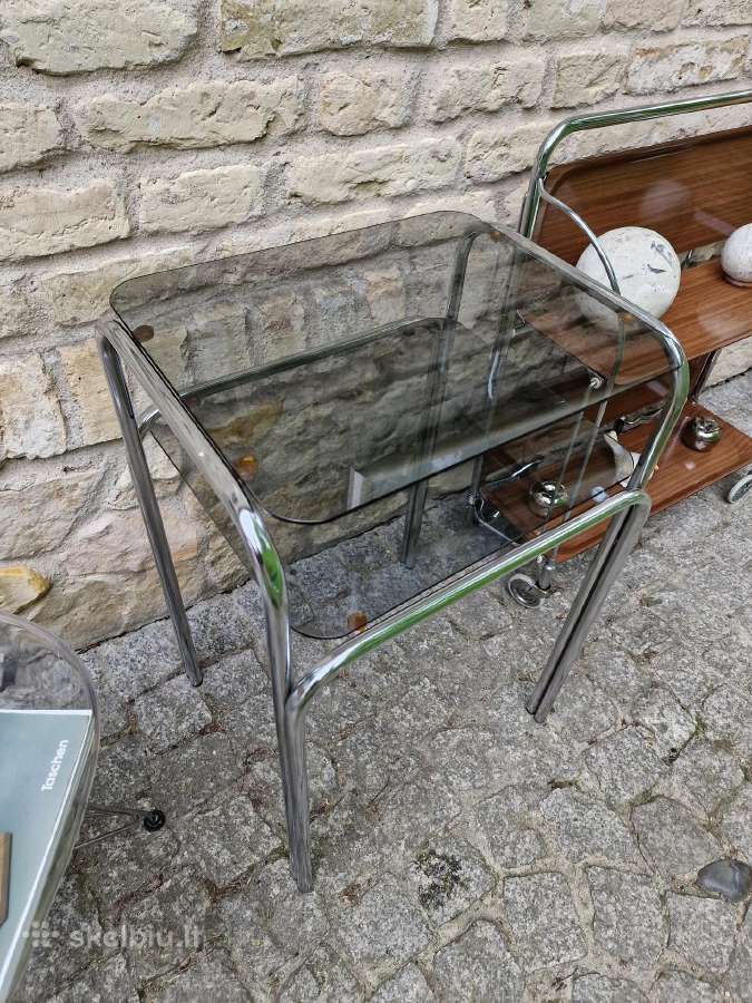Vintažinė mid century Bauhaus st. konsolė - nuotraukos Nr. 12