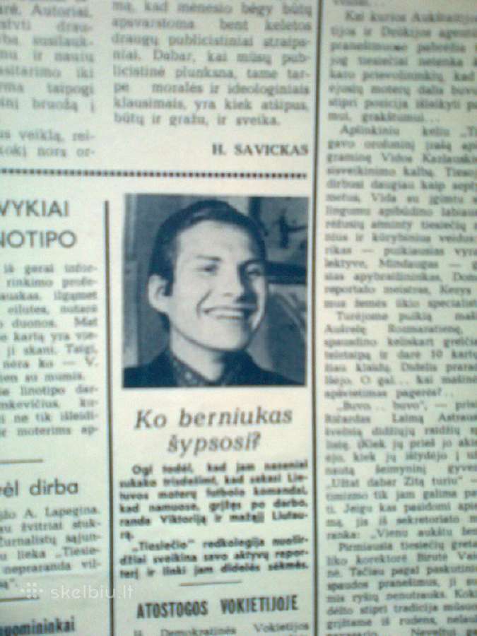 Sovietinis sienlaikraštis " Tiesietis"1971 m. - nuotraukos Nr. 2