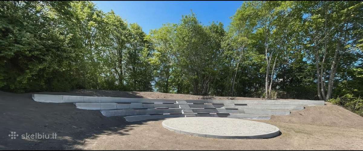 Betoniniai suoliukai, klombos, amfiteatro sienelės - nuotraukos Nr. 16