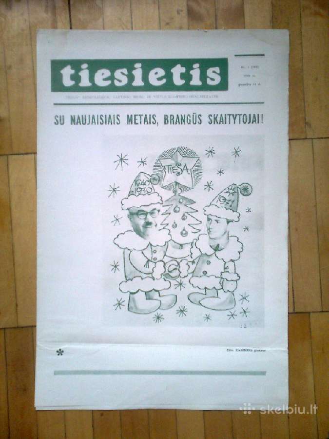 Sovietinis sienlaikraštis "Tiesietis" 1970 m. - nuotraukos Nr. 6