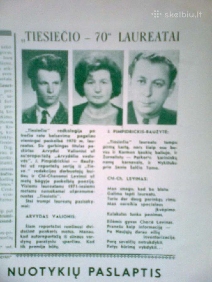 Sovietinis sienlaikraštis "Tiesietis" 1970 m. - nuotraukos Nr. 8