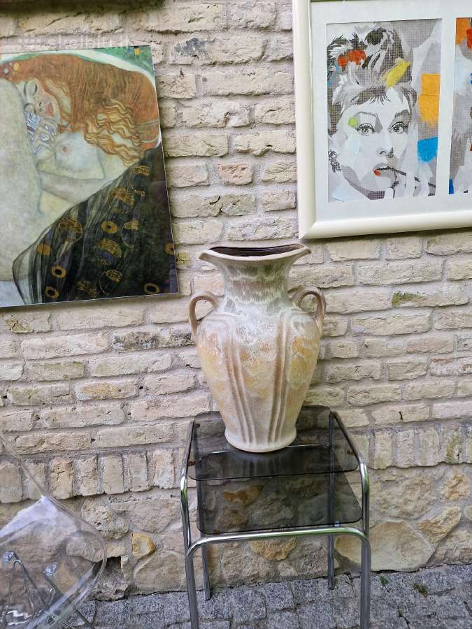 Vintažinė keramikinė rankų darbo vaza - nuotraukos Nr. 21