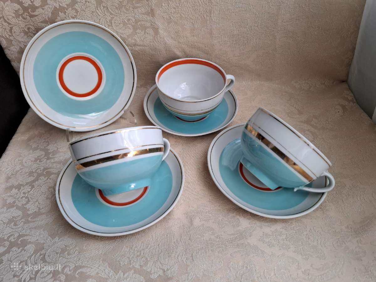 Vintage arbatos servizo indai