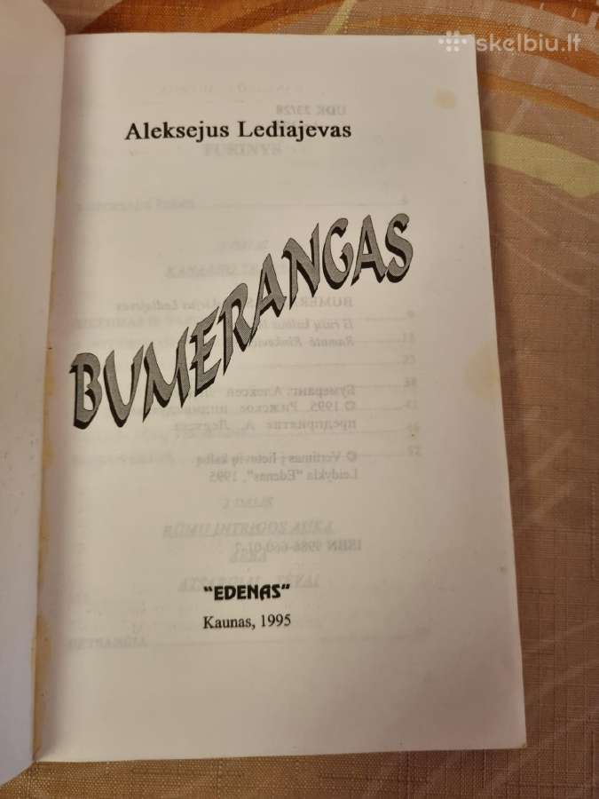 Bumerangas - nuotraukos Nr. 2