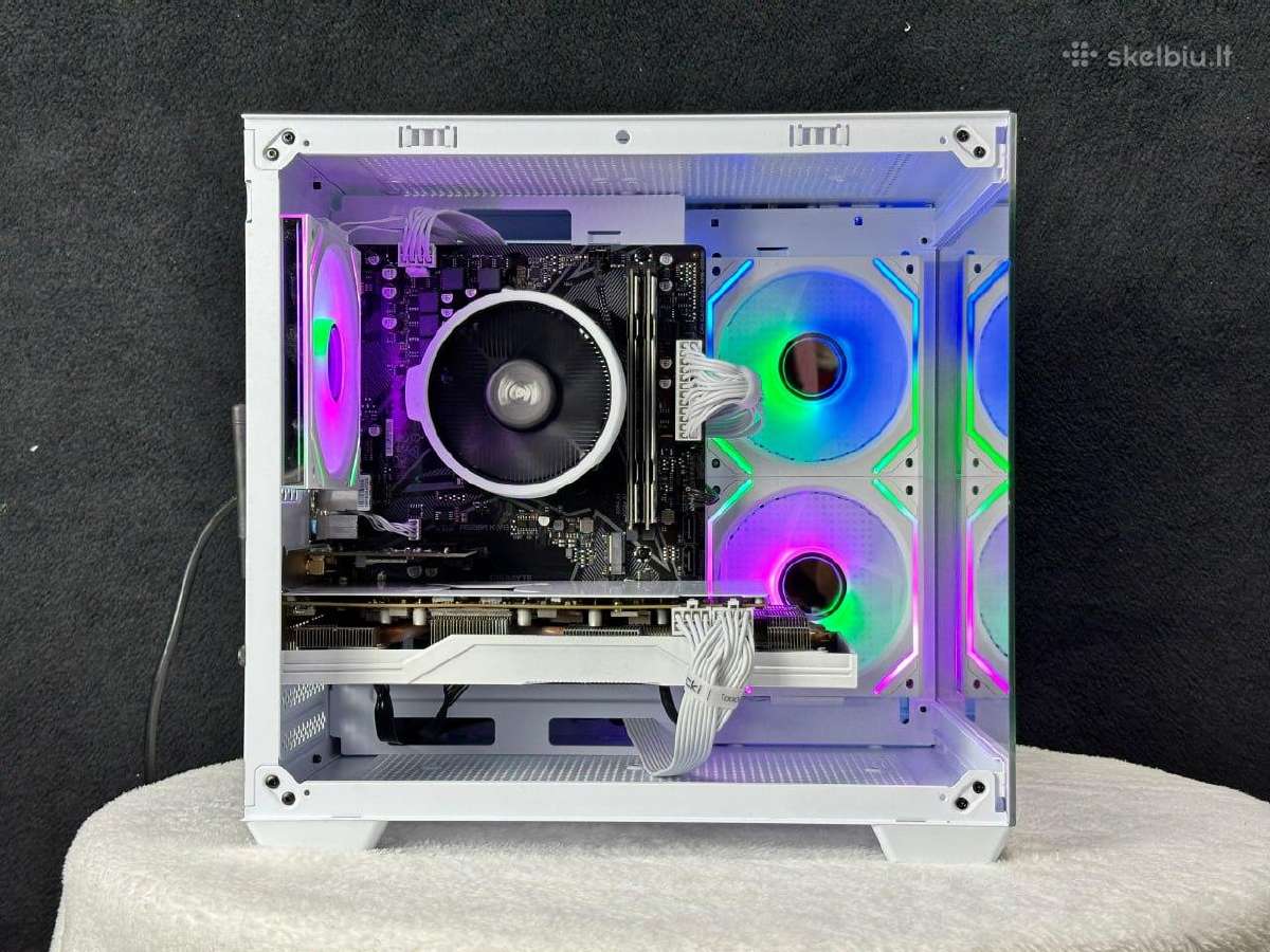 Naujas žaidimų kompiuteris r5 5500 rx5700xt wifi6 - nuotraukos Nr. 7