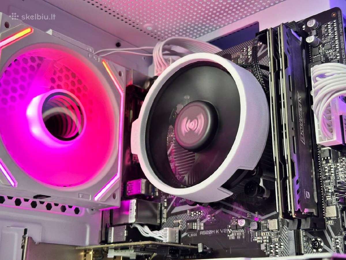 Naujas žaidimų kompiuteris r5 5500 rx5700xt wifi6 - nuotraukos Nr. 5