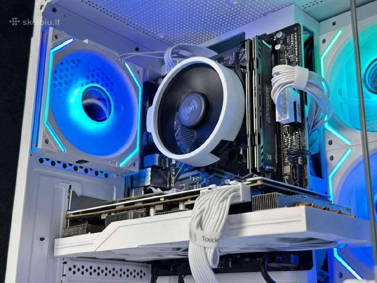 Naujas žaidimų kompiuteris r5 5500 rx5700xt wifi6 - nuotraukos Nr. 6